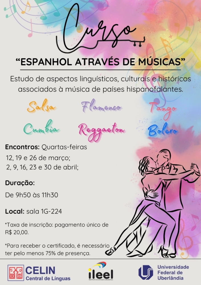 cantando em espanhol