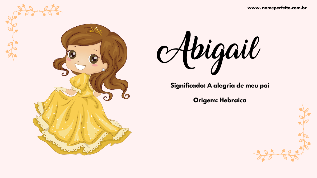 origem do nome Abigail