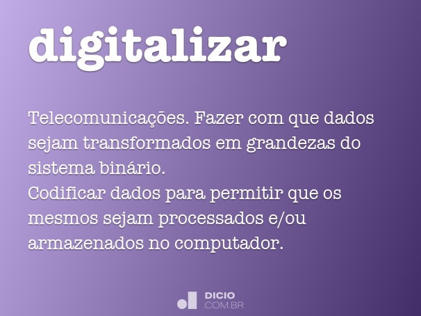 o que é um documento digitalizado