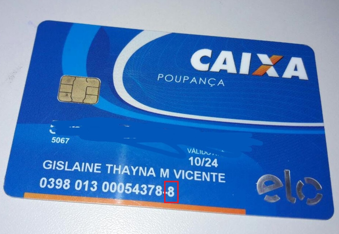 o que é dv na conta corrente