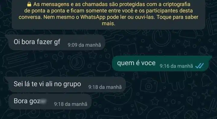 o que significa gf no whatsapp
