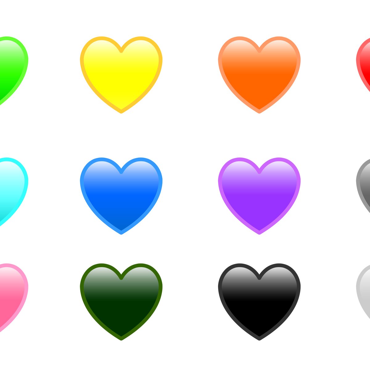significado emojis coração whatsapp