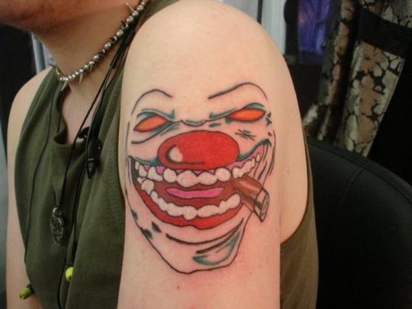 tatuagem palhaço significado dualidade