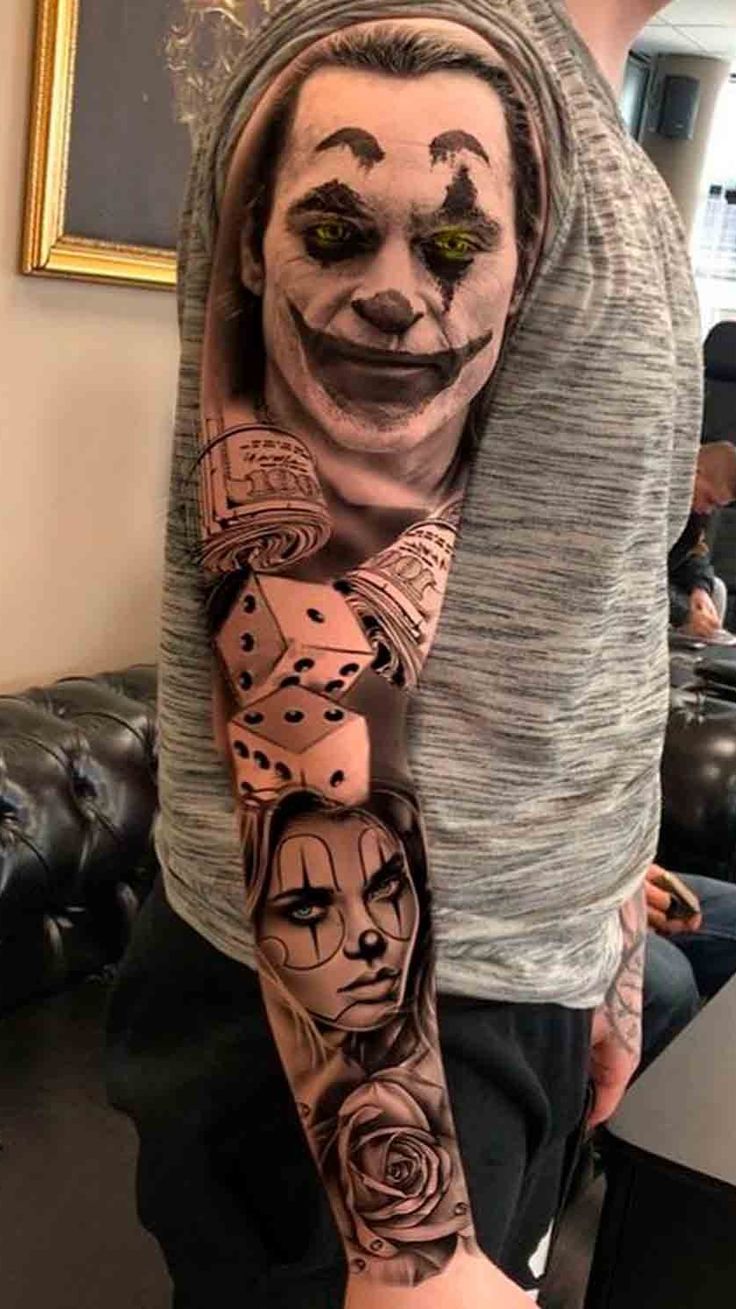 tatuagem palhaço significado dualidade