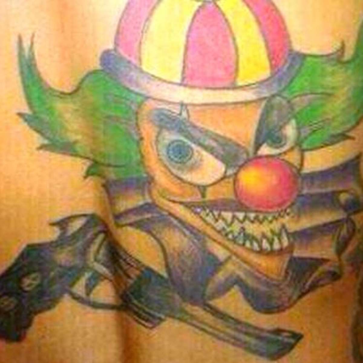 tatuagem palhaço significado coringa