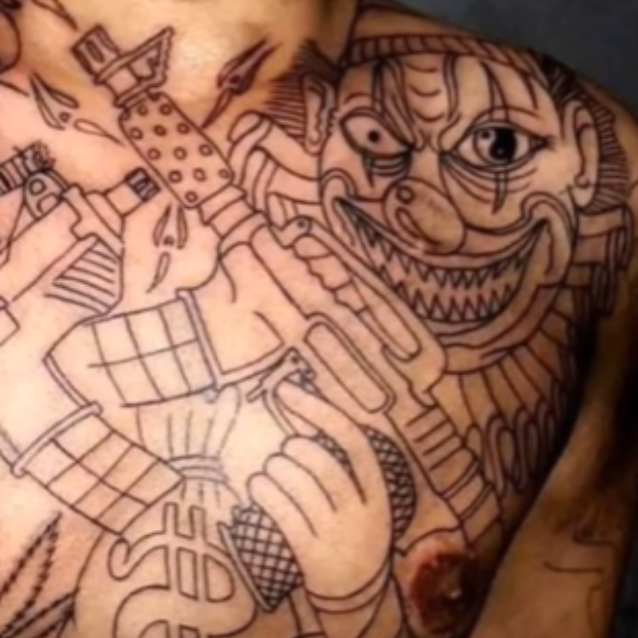 tatuagem palhaço significado pennywise