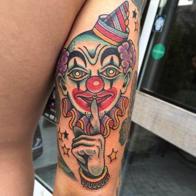 tatuagem palhaço significado artístico